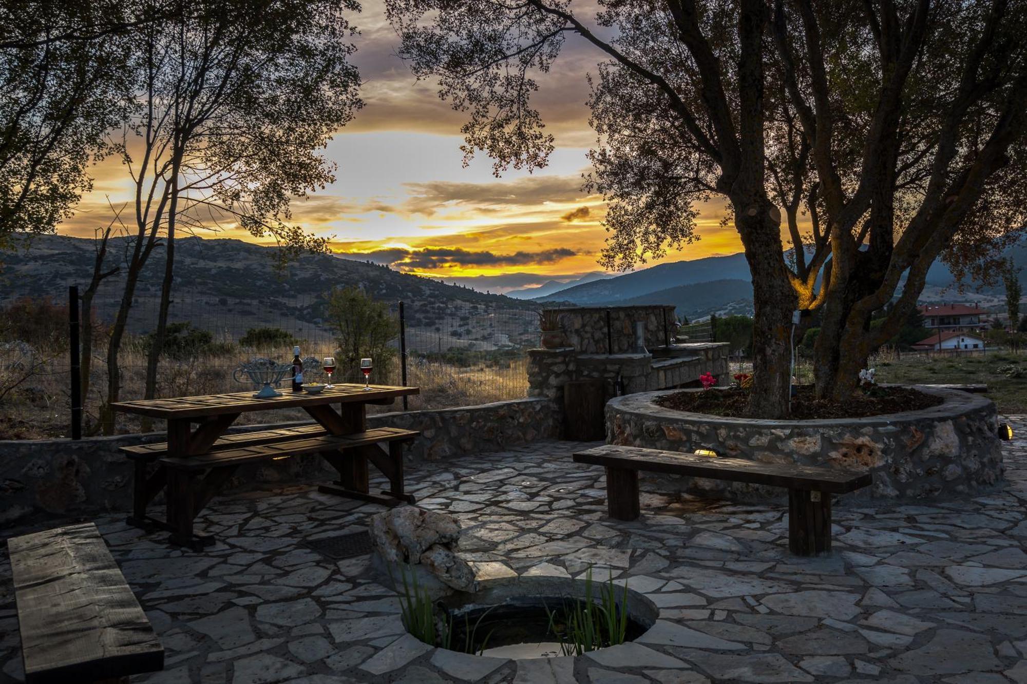 Chalet Renata 1 Livadi Arachovas Kalívia 외부 사진